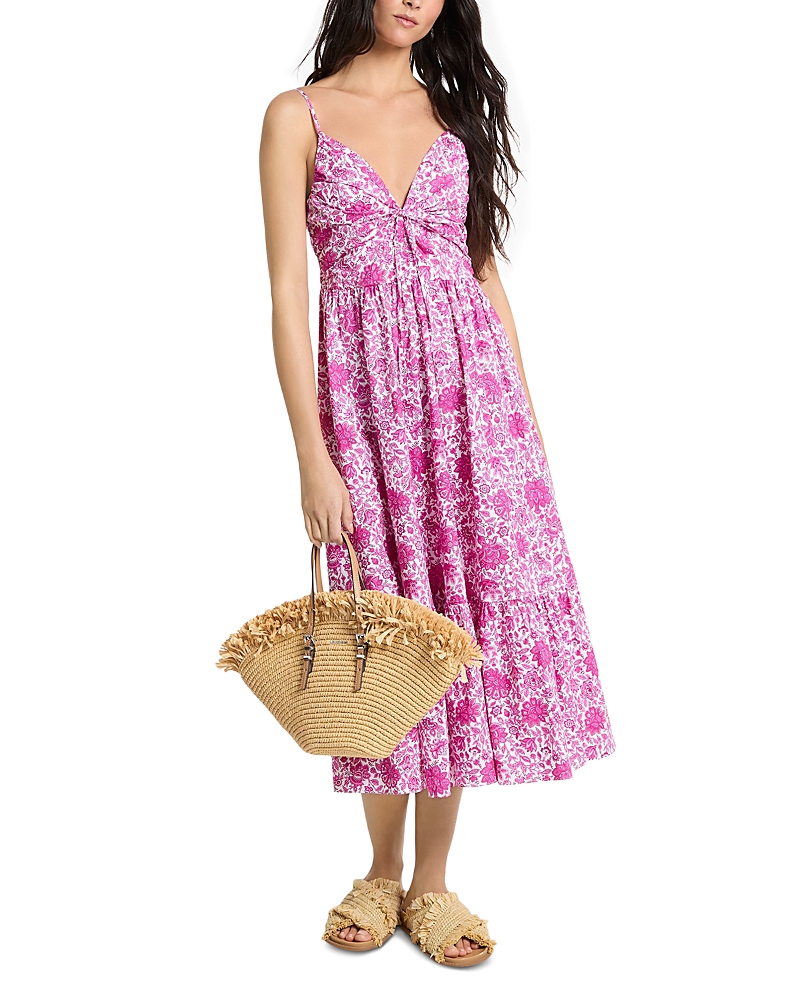 Michael Kors Floral Midi Dress