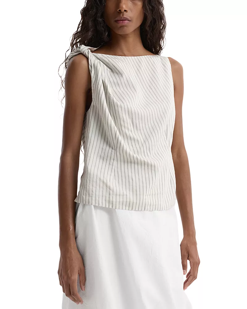 Rohe Silk Blend Draped Top
