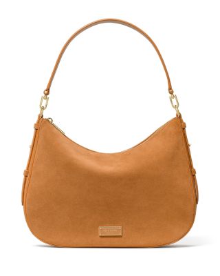 Liv Large Suede Hobo Bag