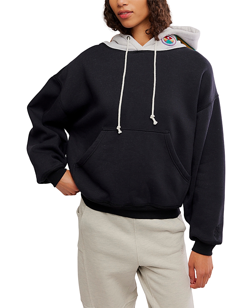 Free People Final Call Patch Hoodie