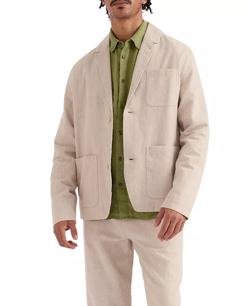 Seasalt Cornwall Messack Cotton-Linen Jacket