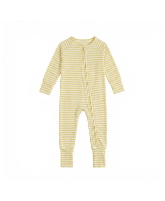  Unisex Lemon Stripe Sleeper - Baby