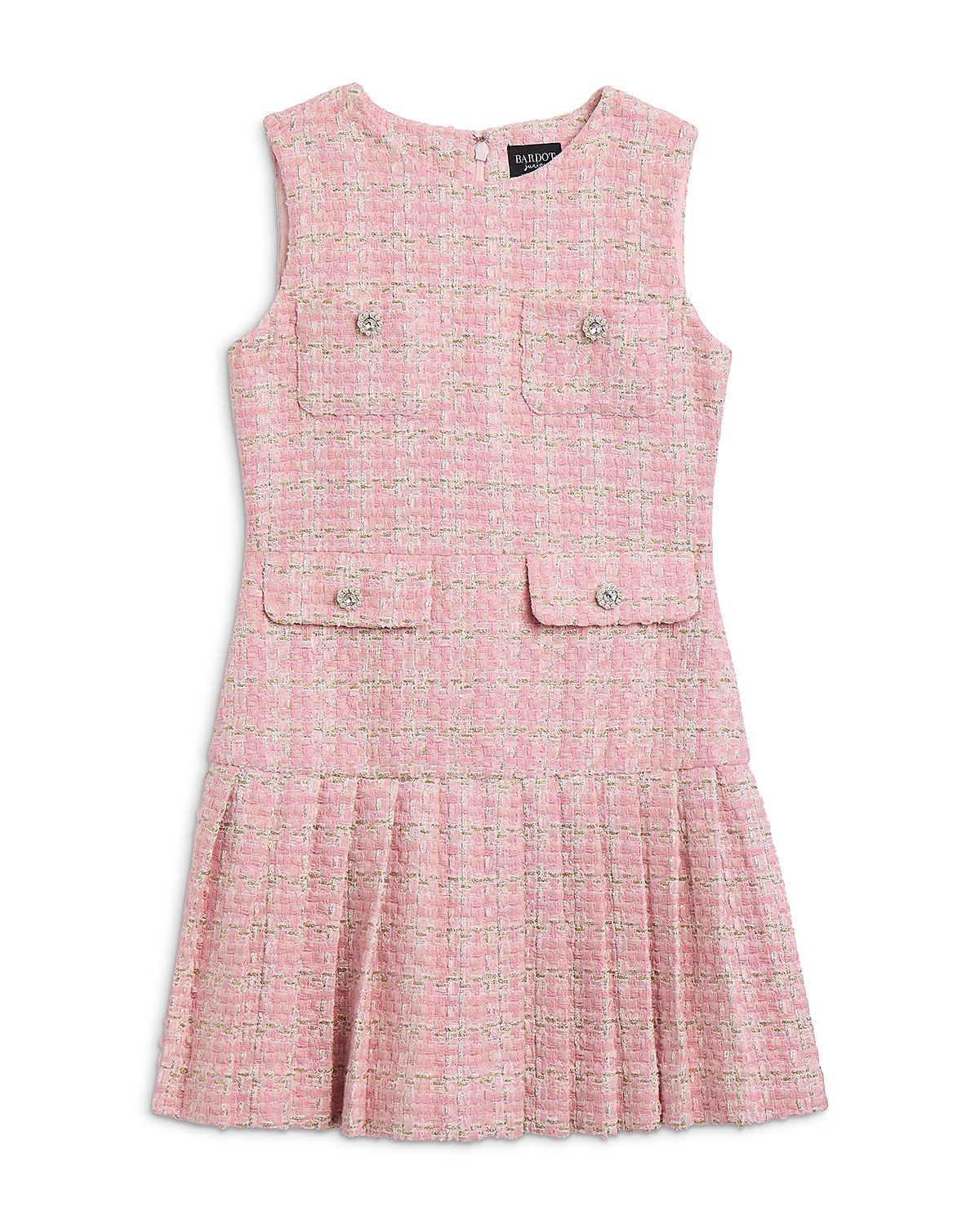 Bardot Girls' Riley Boucle Dress - Big Kid