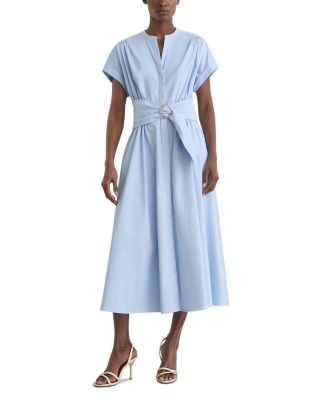 Petite Cotton Belted Dress