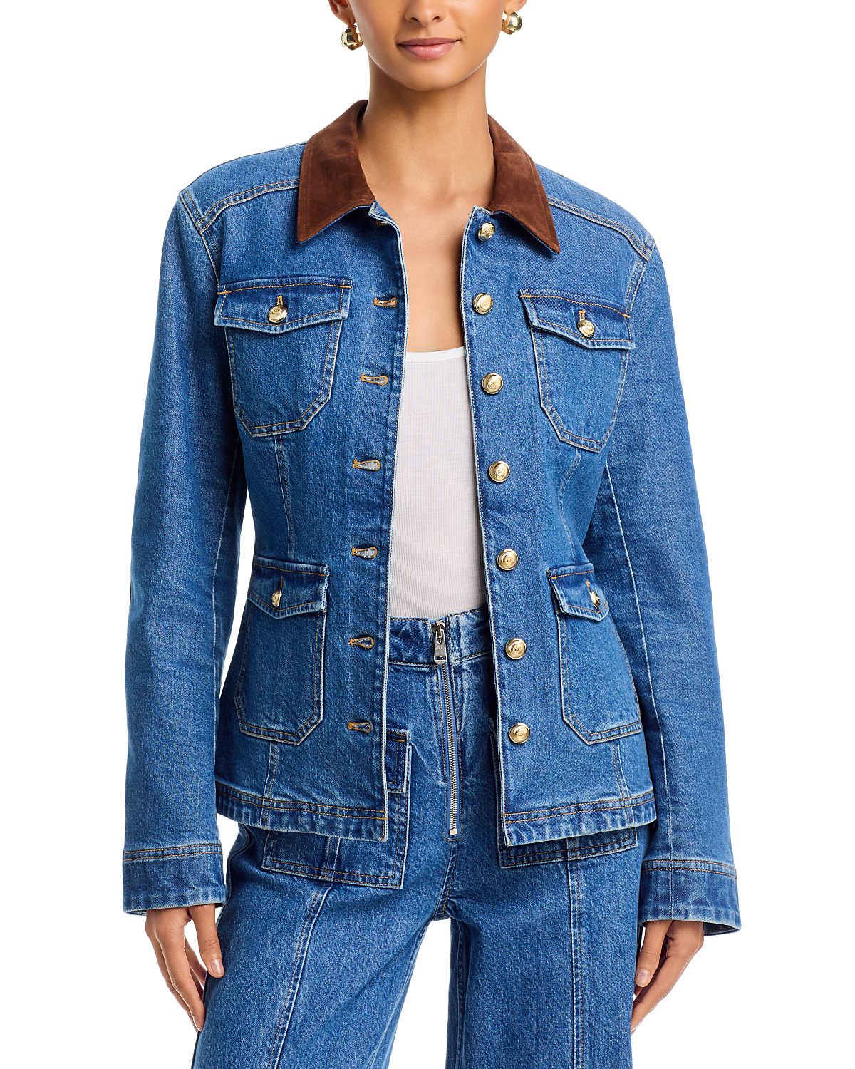 Cinq a Sept Katniss Button Front Jacket
