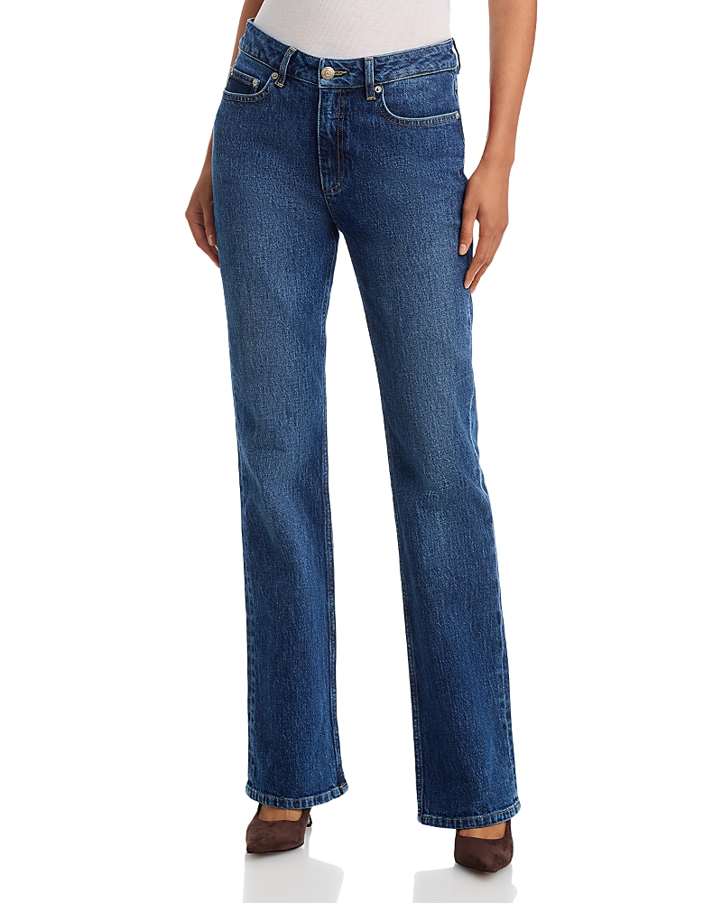Cinq a Sept Stevie Mid Rise Bootcut Jeans in Seine