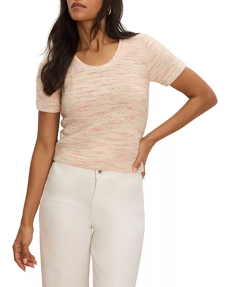 Nic+Zoe Textured Wave Sweater