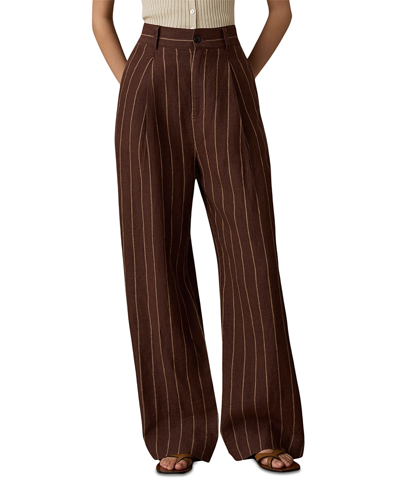 Faherty Sun Strider Pleated Pants