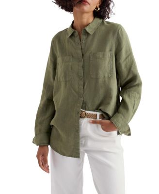 Hazel Branch Linen Shirt
