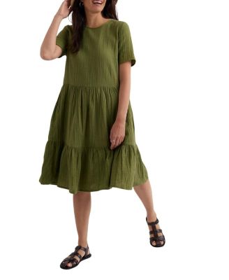  Pebble Comb Double Gauze Dress