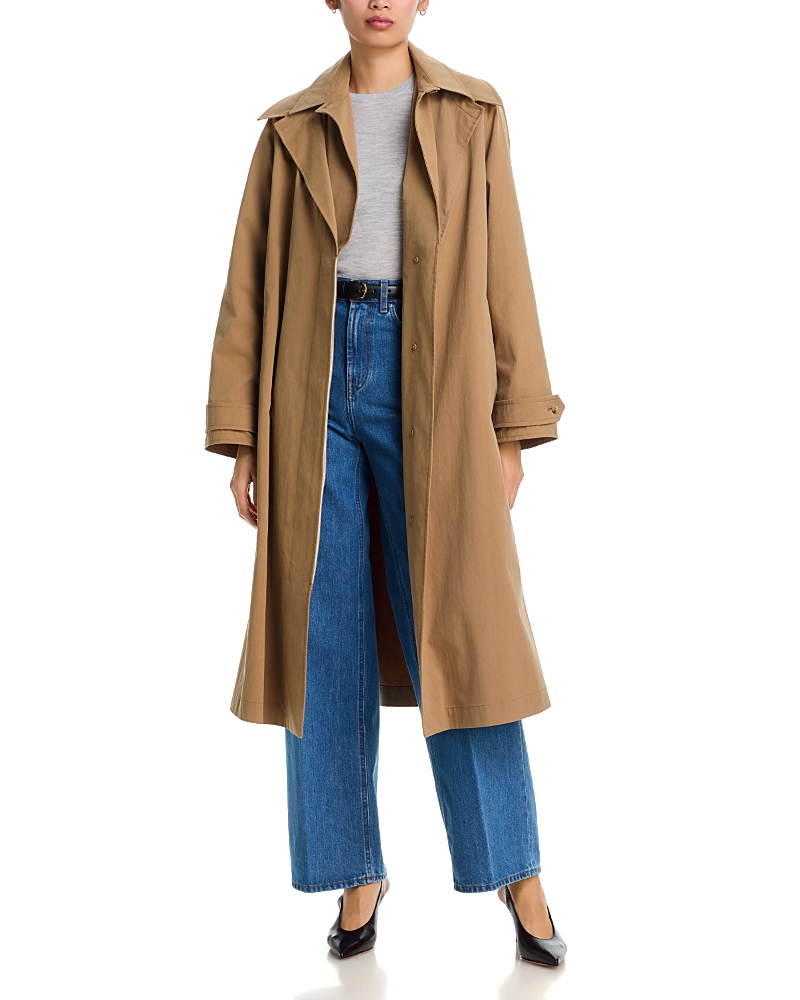 Vince Double Collar Trench Coat