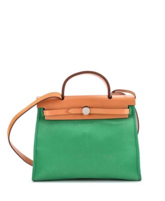 31 Herbag Zip Leather and Toile