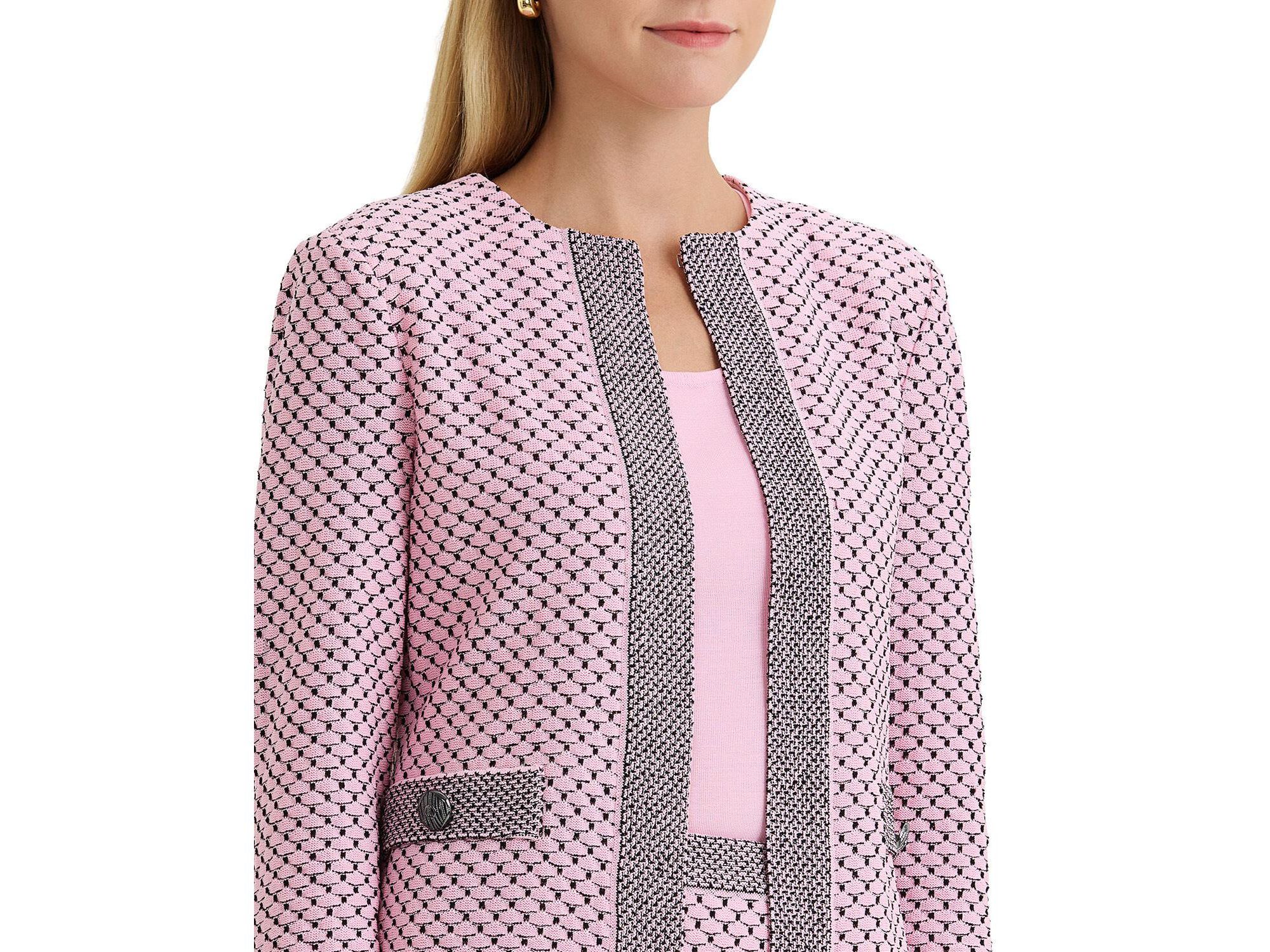 Shell Stitch Knit Jacket — Image 5