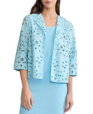  Embroidered Woven Topper