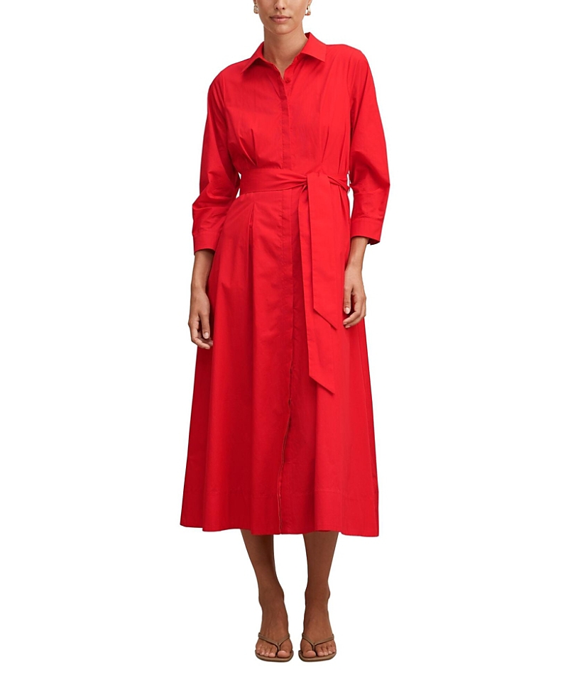 Ever New Women's Sally Cotton Shirt Midi Dress