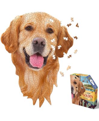 I Am Golden 550 Piece Puzzle Dog Shaped Animal Jigsaw, 24 X 32", Ages 10+
