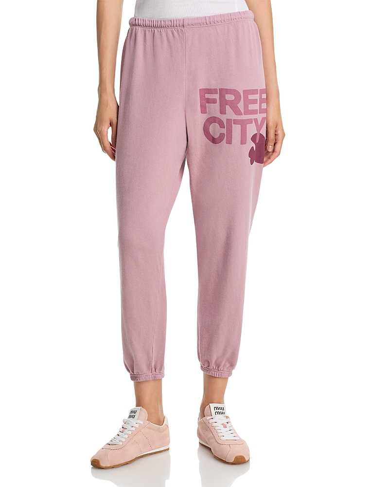 Freecity Cotton Logo Sweatpants