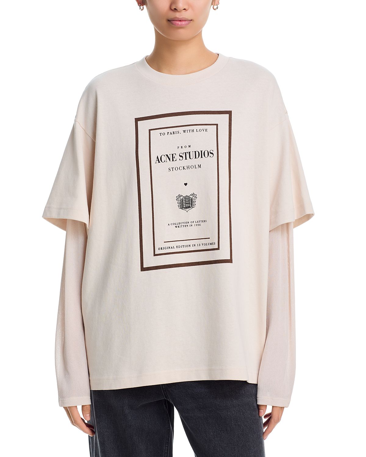 Acne Studios Layered Graphic Tee