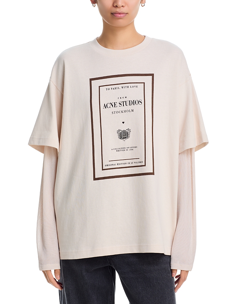Acne Studios Layered Graphic Tee