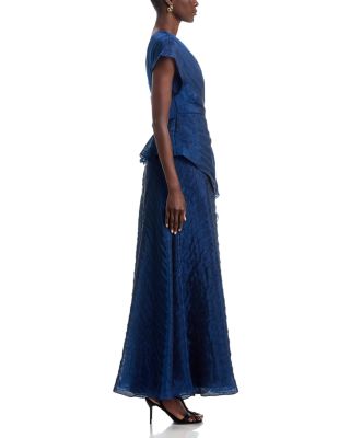 Avalina Organza Lam&eacute; Gown - thumbnail 10