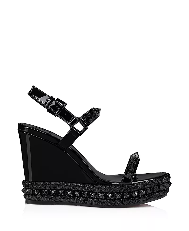 Christian Louboutin Women's Pyra Clou Sandals Espadrilles