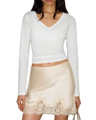 Carolina Silk Mini Skirt