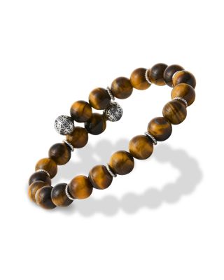 Tiger's Eye Bead Flex Bracelet