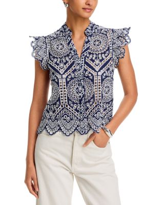 Romy Eyelet Shirt 