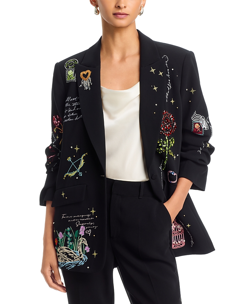 Cinq a Sept Starry Scribbles Kelsa Blazer