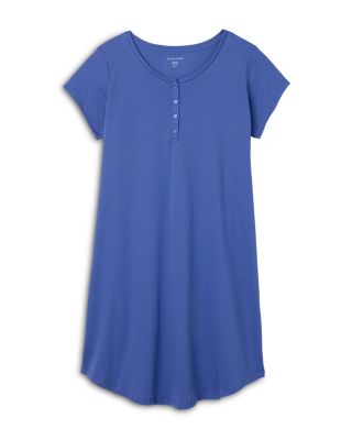 Henley Cap Sleeve Chemise