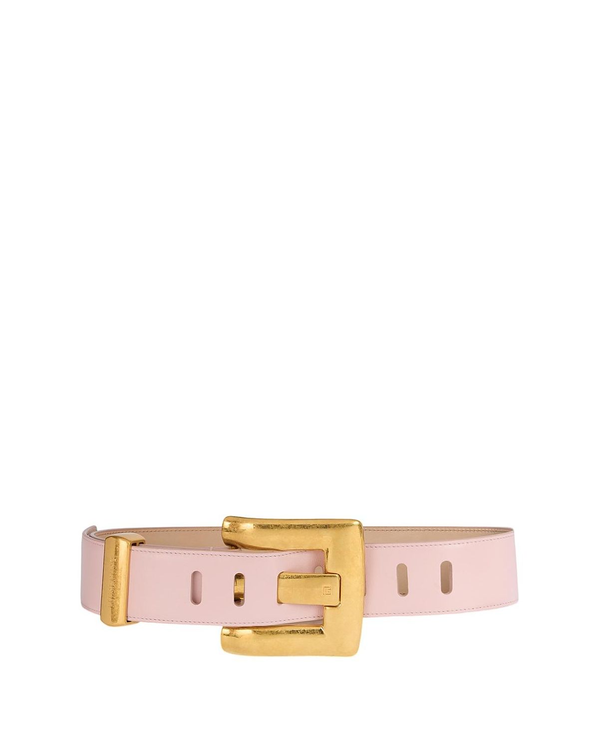 Balmain Anthem Smooth Leather Belt