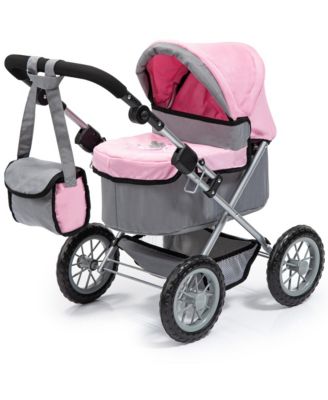  Trendy Pram Stroller For Toy Baby Dolls, Ages 3+
