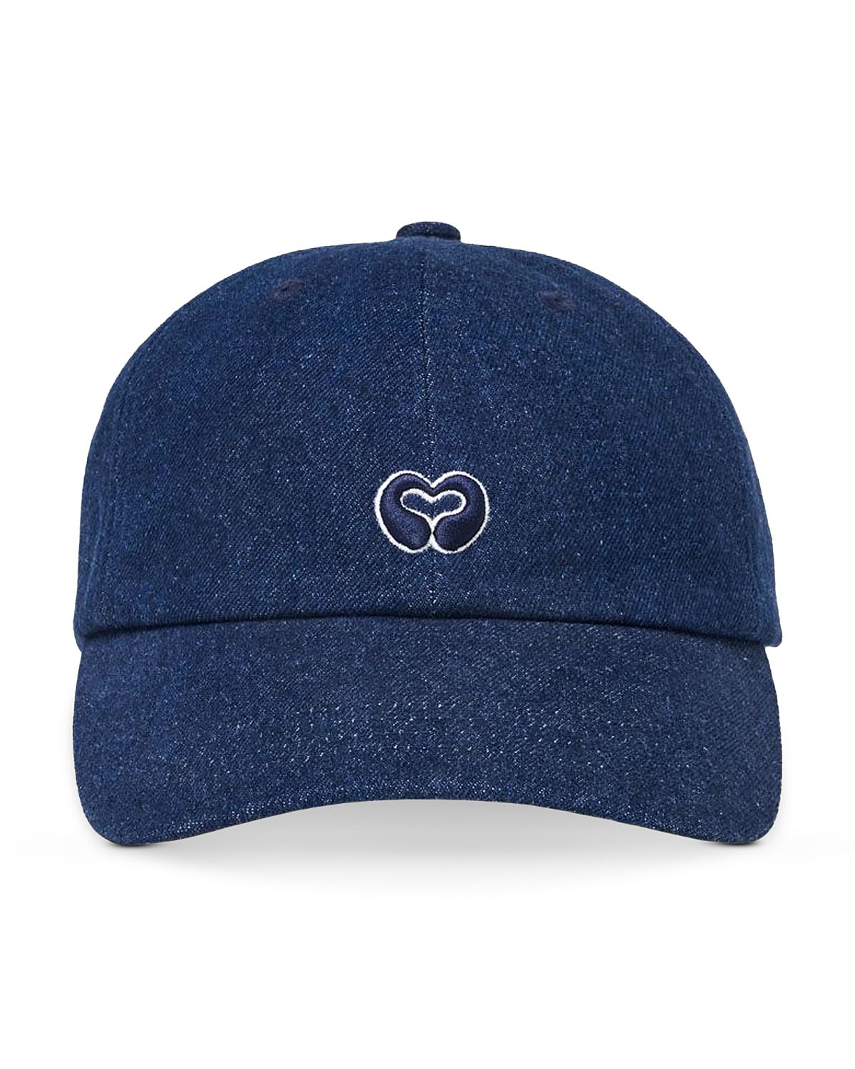 Maje Denim Baseball Cap