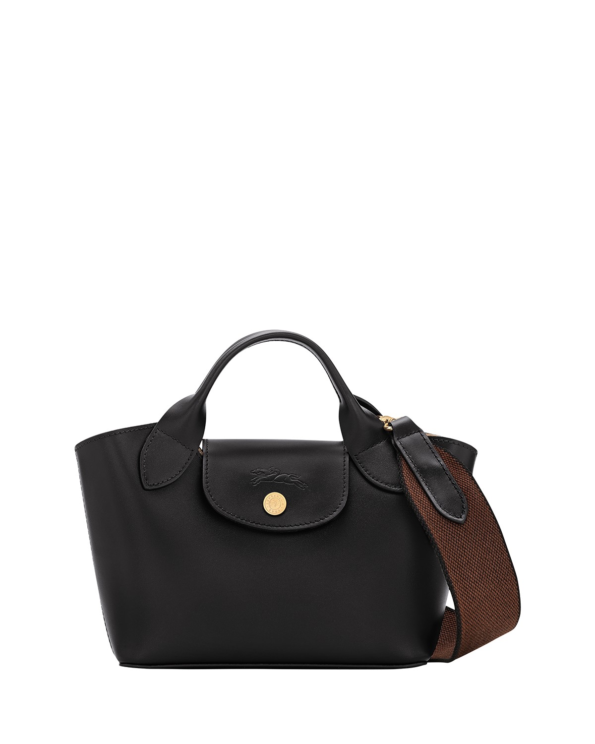 Longchamp Epure Timeless Mini Leather Crossbody Tote