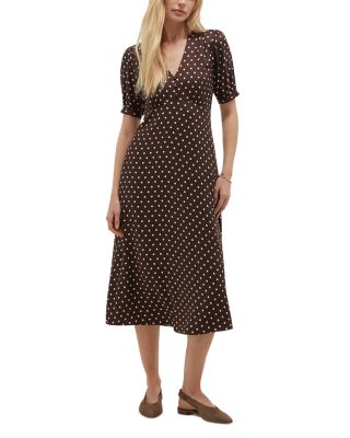 Freya Dot Print Dress
