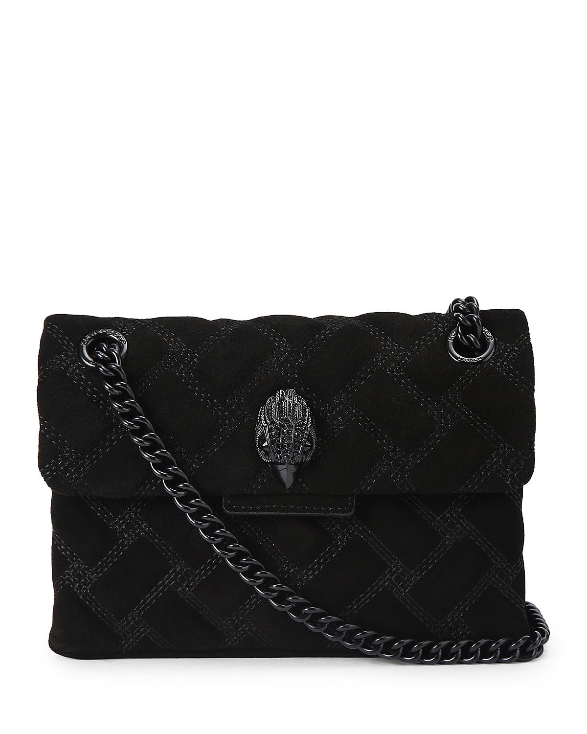 Kurt Geiger London Kensington Drench Mini Suede Crossbody