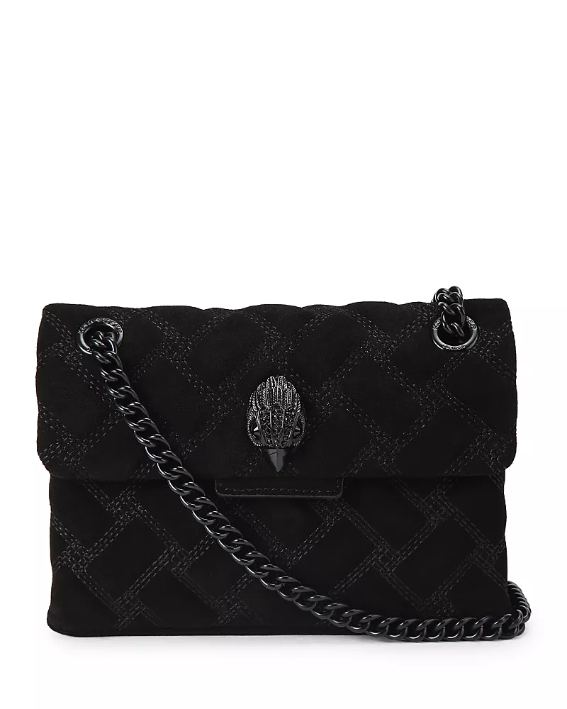 Kurt Geiger London Kensington Drench Mini Suede Crossbody