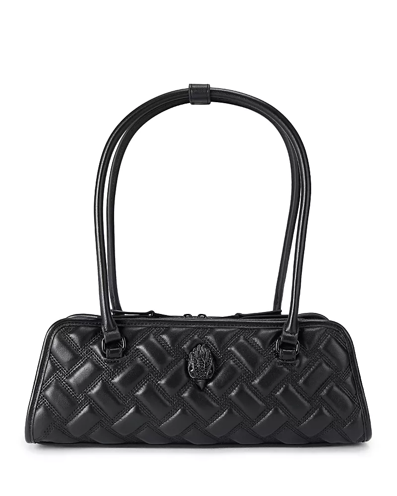 Kurt Geiger London Kensington Banger Drench Quilted Leather Shoulder Bag