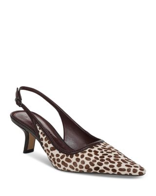 Women's Bianka 3 Calf Hair Slingback Pumps