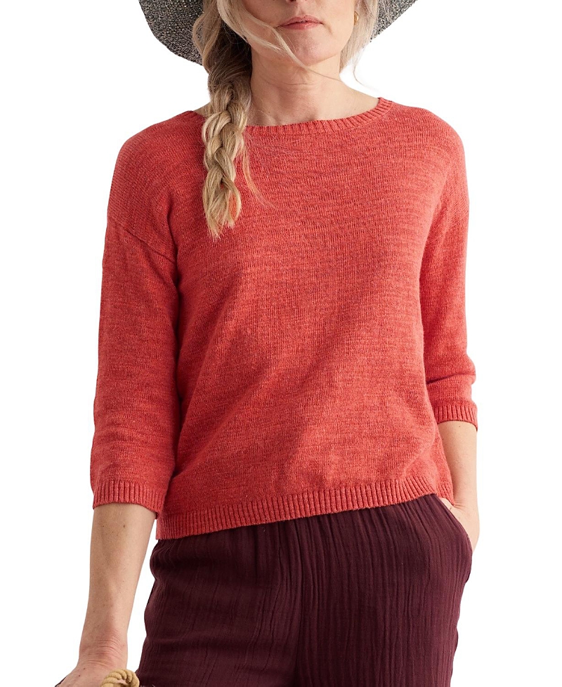 Seasalt Cornwall Knavock Plain Button Detail Jumper