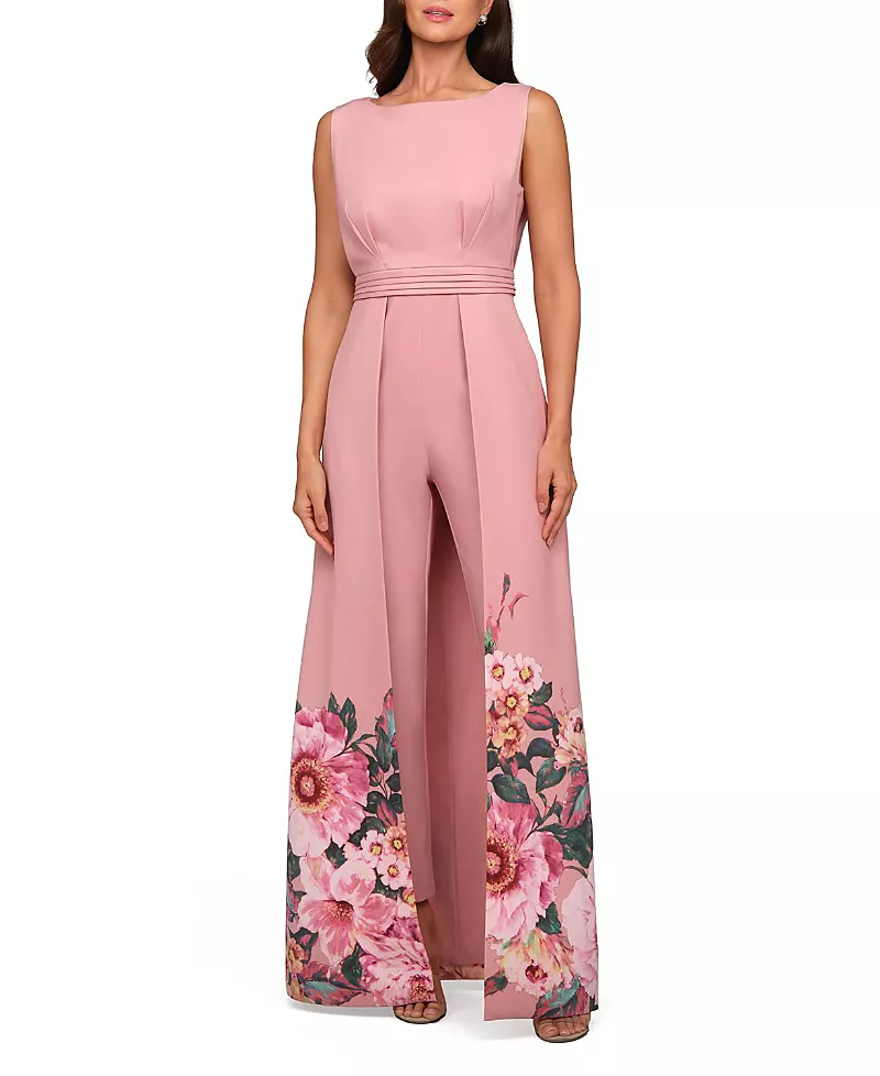 Kay Unger Marilotte Walk Thru Jumpsuit