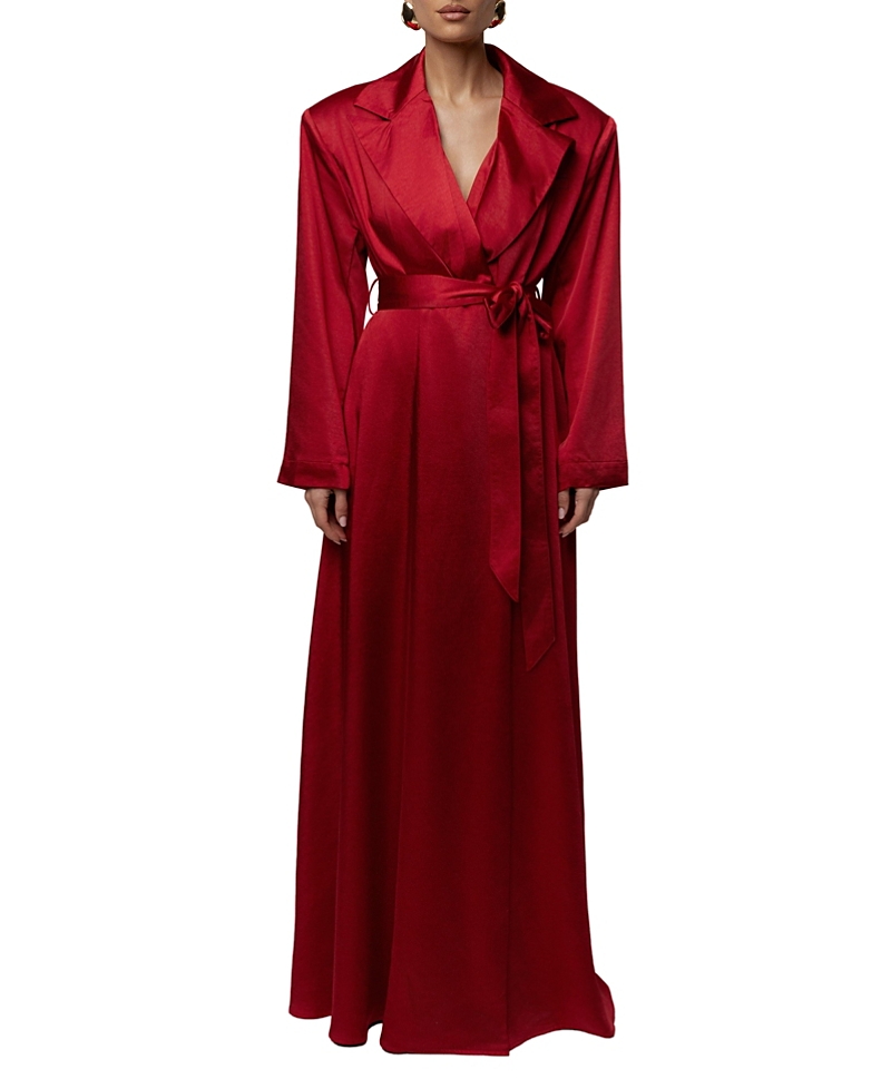 Jluxlabel Satin Embrace Maxi Dress