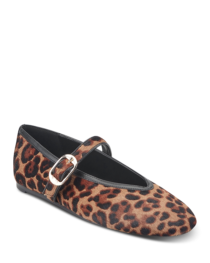 Marc Fisher Ltd. Women's Godealy Calf Hair Mary Jane Flats