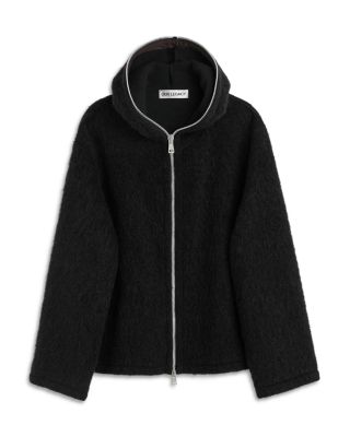 Hairy Full Zip Hooded Jacket