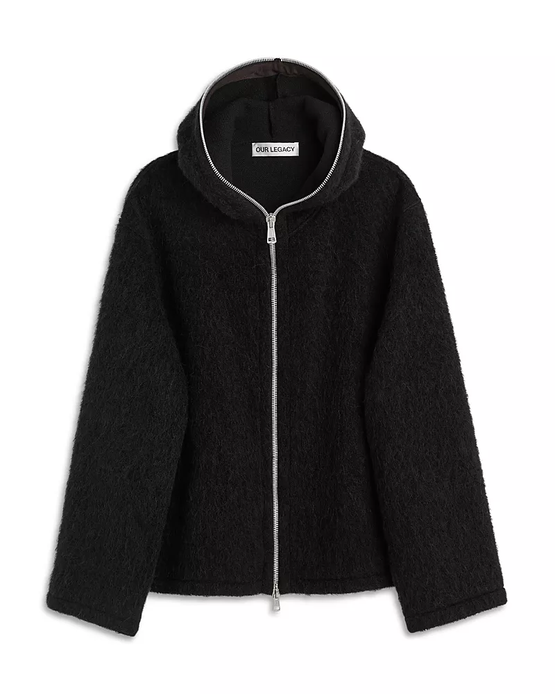 Our Legacy Hairy Full Zip Hooded Jacket