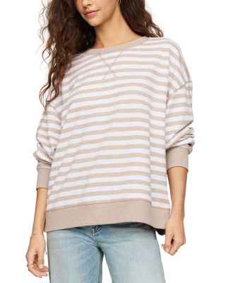 The Everyday Striped Crewneck Sweatshirt
