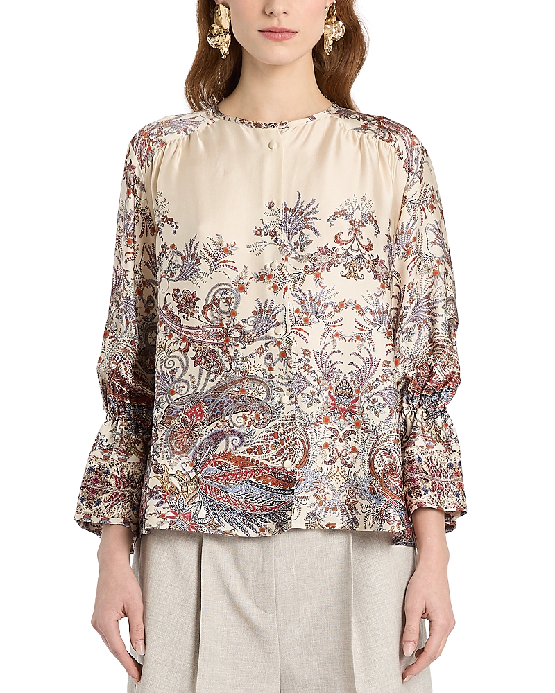 Marella Mllgirino Satin Top