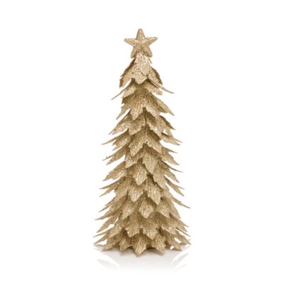 Gold Leaves Tree Decoration - Exclusive
