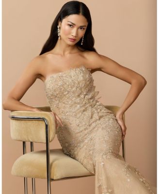 Gold Formal Dresses - Bloomingdale's