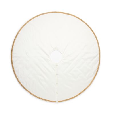 Beaded Trim Tree Skirt